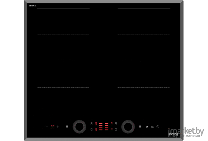 Варочная панель Korting HIB 68700 B Quadro