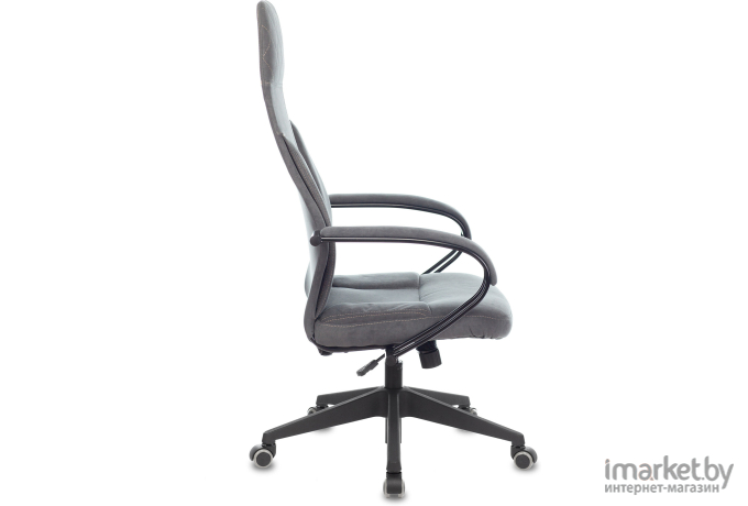 Офисное кресло Бюрократ Fabric Alfa 44 крестовина пластик темно-серый [CH-608/FABRIC-DGREY]