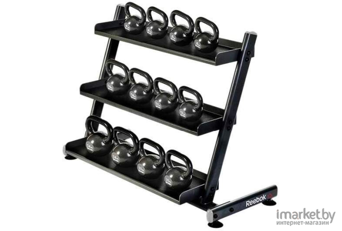 Стойка для хранения гантелей Reebok Kettlebell Rack до 15 штук [RF\RSRK-6KB\00-00-00]