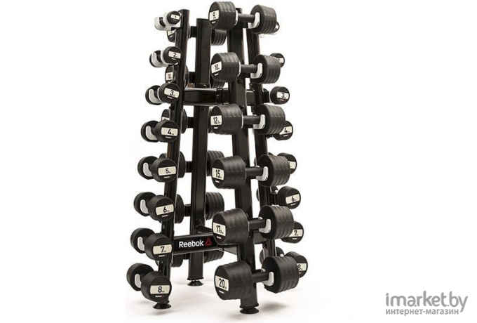 Стойка для хранения гантелей Reebok Dumbell Rack до 14 пар [RF\RSRK-6DB\00-00-00]