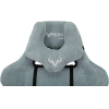 Офисное кресло Бюрократ Knight N1 Fabric Light-28 с подголовником крестовина металл серо-голубой [Knight N1 Sky]