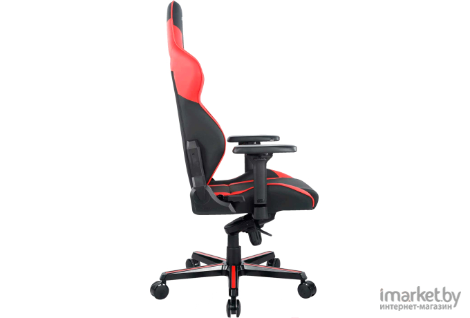 Офисное кресло DXRacer кожа-PU 4D мультиблок чёрный/красный [OH/G8200/NR]