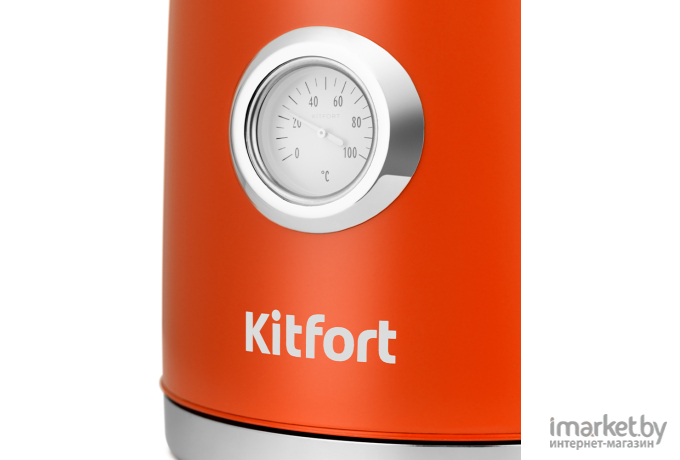 Электрочайник Kitfort КТ-6144-3 красный