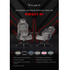 Офисное кресло Бюрократ Knight Fabric Light-19 с подголовником крестовина металл серый [N1 GREY]