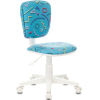 Офисное кресло Бюрократ Sticks 06 крестовина пластик голубой/белый [CH-W204NX/STICK-BL]