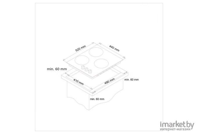 Варочная панель Simfer H45E03B016