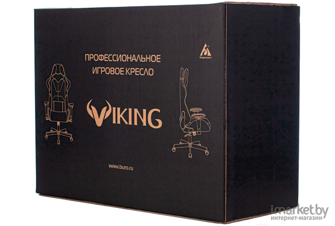 Офисное кресло Бюрократ Viking искусственная кожа/ткань черный [VIKING 4 AERO BLACK]