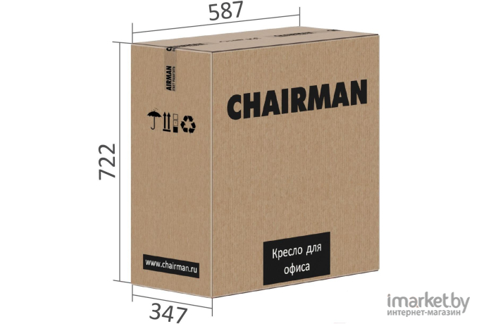 Офисное кресло CHAIRMAN Home 115 ткань коралловый [Home 115/Т-28]