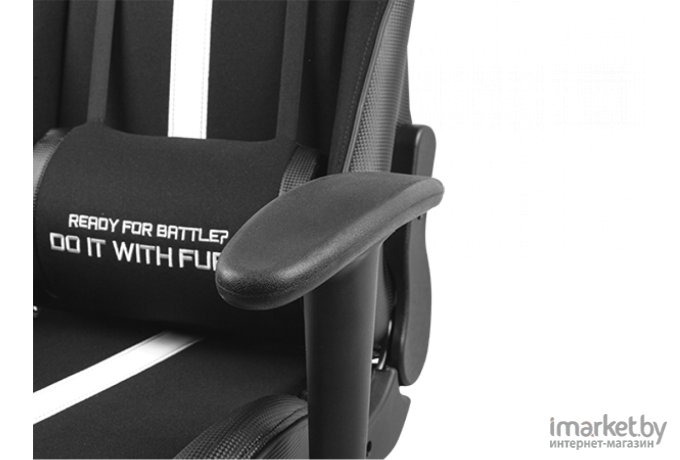 Офисное кресло Fury Avenger XL Black/White [NFF-1712]