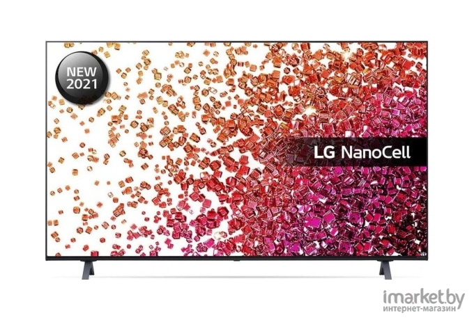 Телевизор LG 65NANO756QA черный