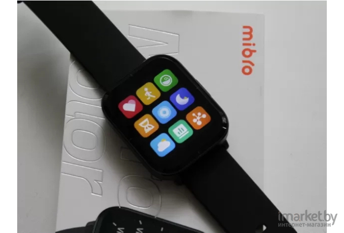 Умные часы Xiaomi Mibro Color Black [XPAW002]