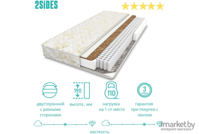 Матрас Askona Balance 2Sides 160х200