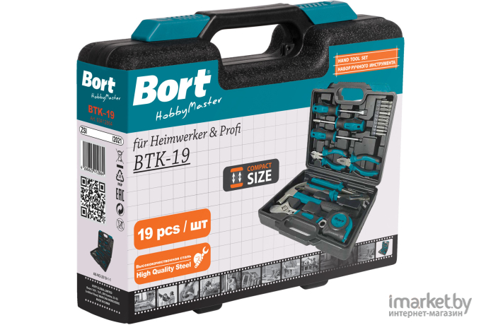 Набор инструментов Bort BTK-19 [93412864]