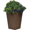 Кашпо Keter Medium Rattan Planter 55л коричневый [228975]