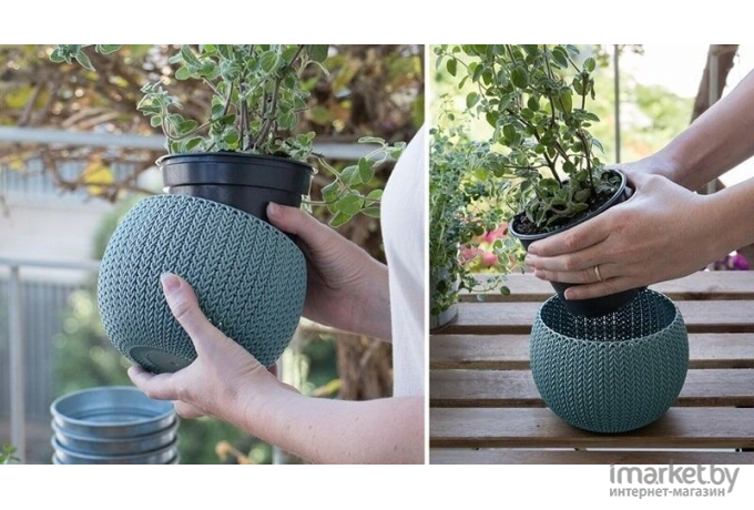 Кашпо Keter Cozies Herbs Pot-EE STD Cu [230393]