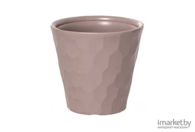 Горшок Prosperplast Flower pot ROCKA мокко [DBROC400-7529U]