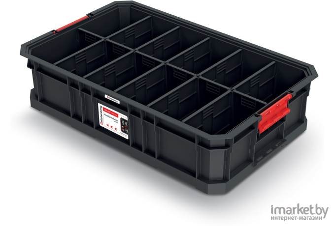 Ящик для инструментов Kistenberg Box 100 Flex Modular Solution черный [KMS553510S]