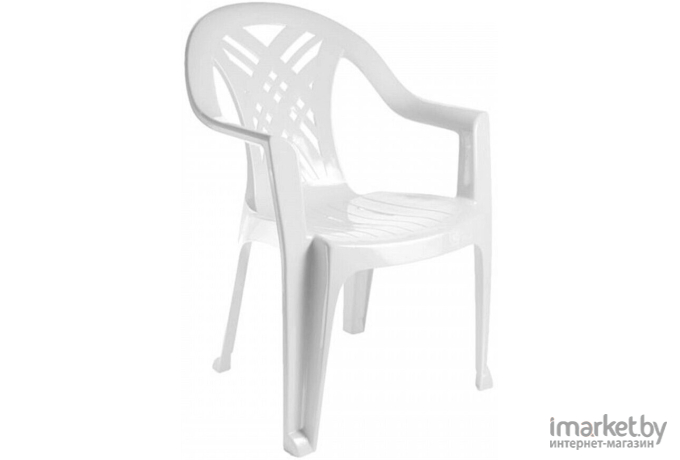 Садовое кресло Стандарт пластик групп №6 Престиж-2 белый