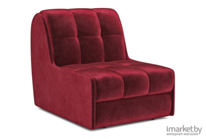 Кресло-кровать Mebel-Ars Барон №2 бархат красный