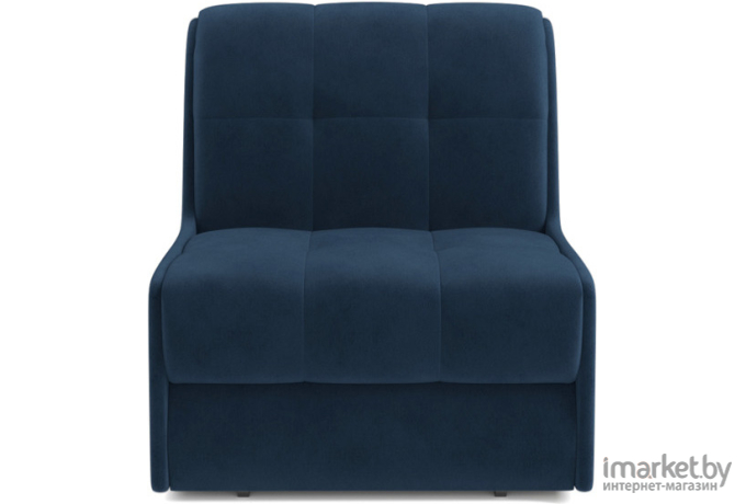 Кресло-кровать Mebel-Ars Барон №2 Luna 034 темно-синий