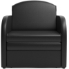 Кресло-кровать Mebel-Ars Малютка экокожа черный