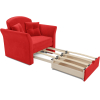 Кресло-кровать Mebel-Ars Малютка №2 кордрой красный