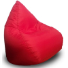Бескаркасное кресло byROOM Капля оксфорд красный