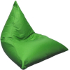 Бескаркасное кресло byROOM Пирамида оксфорд зеленый