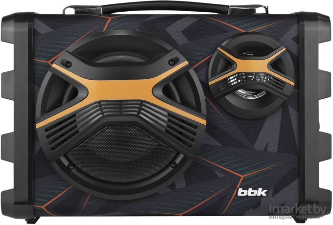 Портативная акустика BBK BTA607 черный/оранжевый