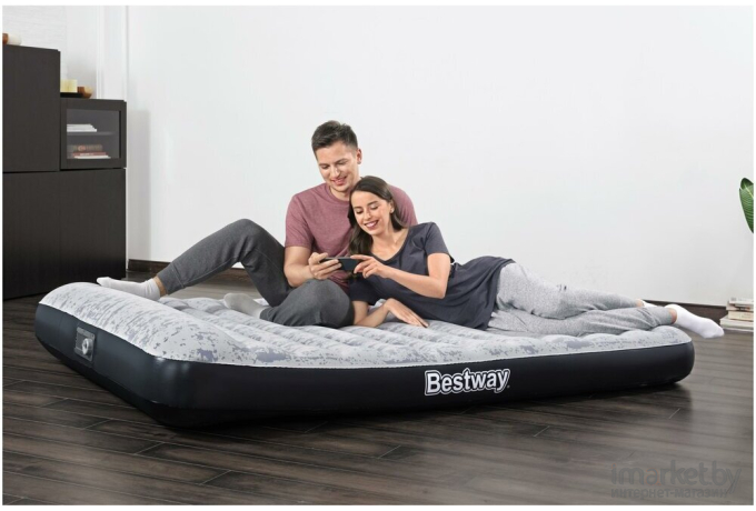 Надувная кровать Bestway Queen со встроенным электронасосом [67836]