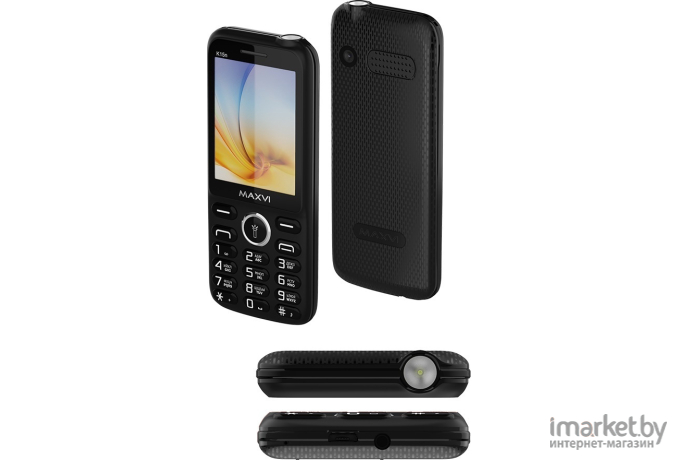 Мобильный телефон Maxvi K15N черный