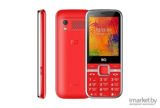 Мобильный телефон BQ-Mobile 2838 Art XL+ Red [2838 Art XL+ Red]