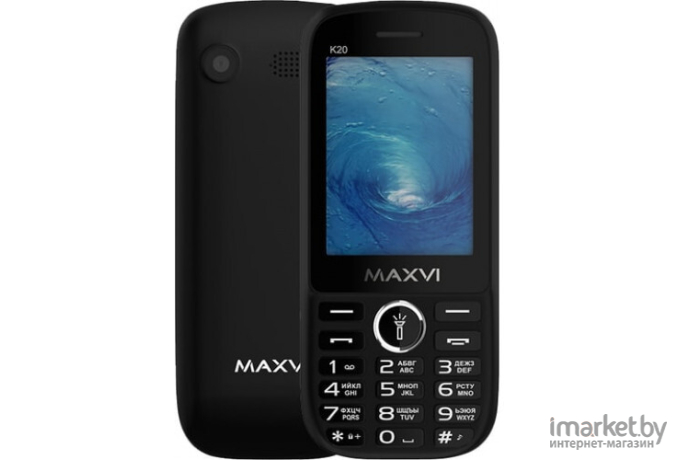 Мобильный телефон Maxvi K20 Black [K20 Black]