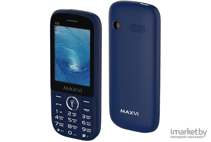 Мобильный телефон Maxvi K20 Blue [K20 Blue]