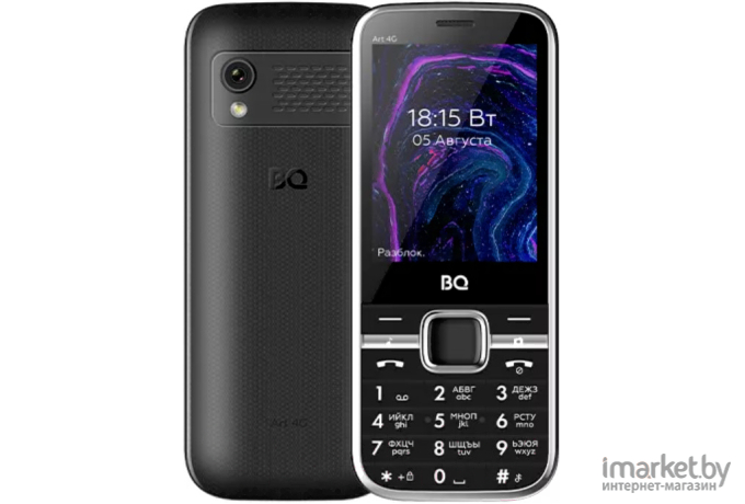 Мобильный телефон BQ-Mobile 2800L Art 4G Black [2800L Art 4G Black]