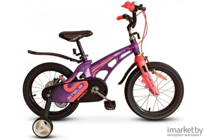 Велосипед Stels Galaxy 16 V010 фиолетовый/красный [LU095740 LU088562]
