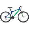 Велосипед Forward Flash 26 1.0 2022 синий/ярко-зеленый [RBK22FW26660]