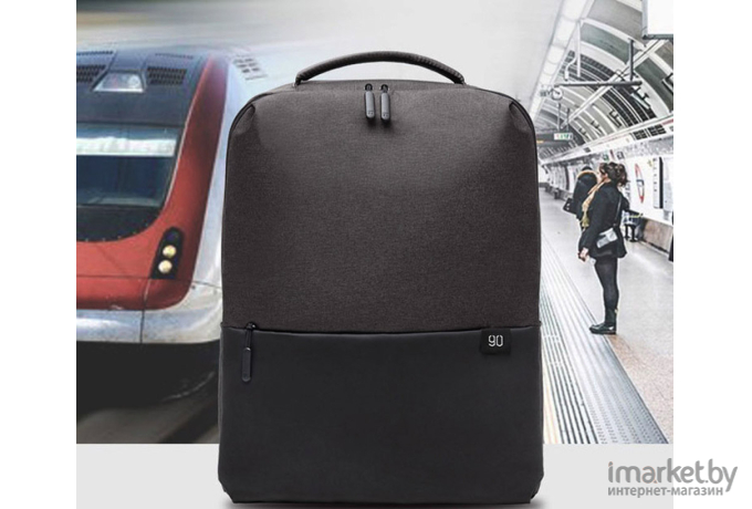 Рюкзак Ninetygo Light Business Commuting Backpack темно-серый [90BBPCB1807M]