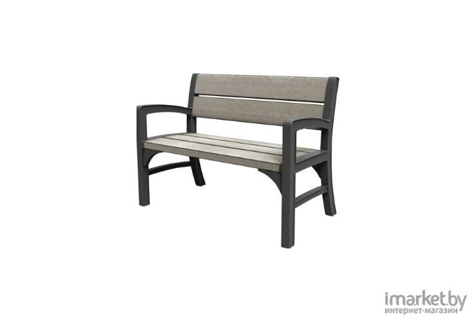 Садовый диван Keter Montero 2 bench серый [233159]