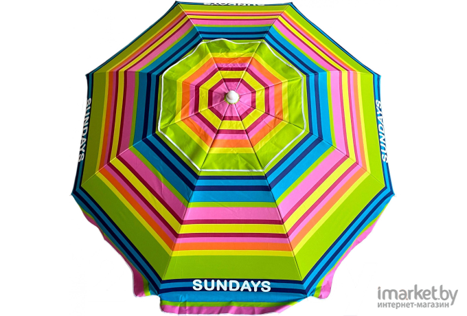 Пляжный зонт Sundays HYB1818 разноцветный [HYB1818 разноцветный]