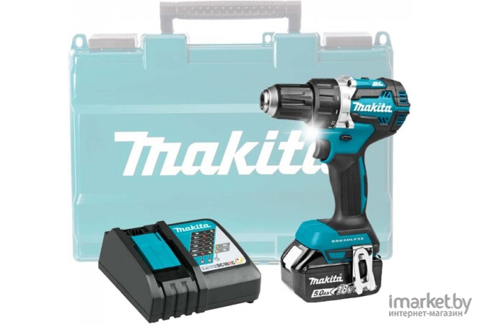 Дрель-шуруповерт Makita DDF 484 RT [DDF484RT]