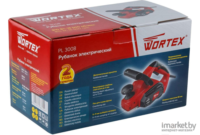 Рубанок Wortex PL 3008 [0330059]