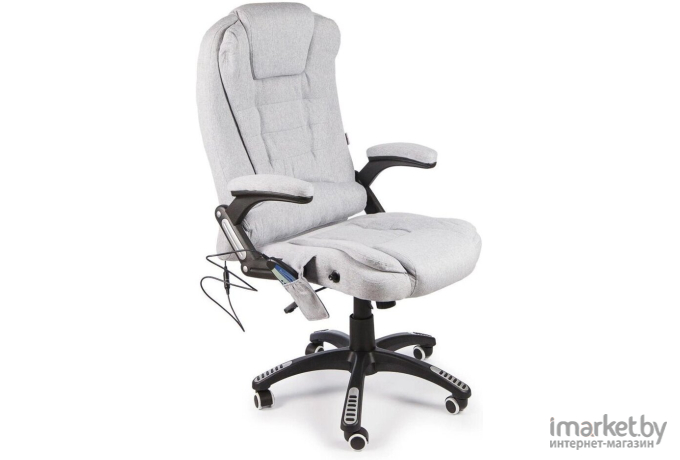 Офисное кресло Calviano Veroni 52 с массажем серый