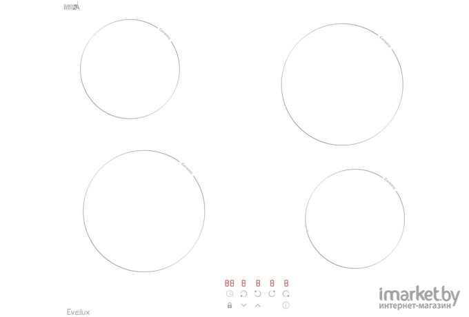 Варочная панель Evelux HEV 640 W