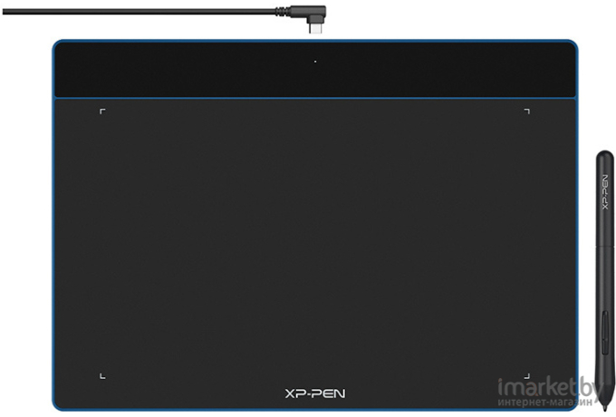 Графический планшет XP-Pen Deco Fun L синий [Deco Fun L синий]
