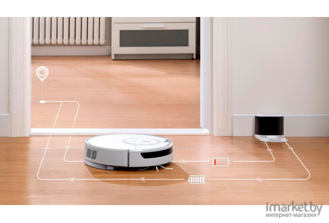 Робот-пылесос Roborock Robot Vacuum E5 White [E502-02]