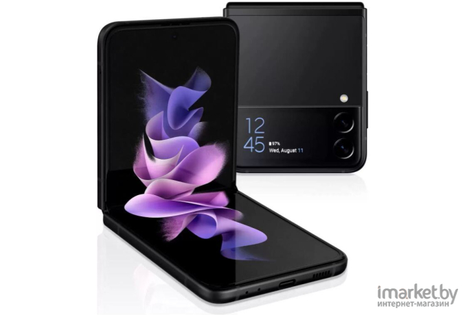 Мобильный телефон Samsung Смартфон Galaxy Flip3 256Gb Black [SM-F711BZKFSER]