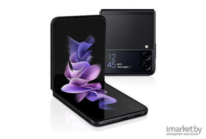 Мобильный телефон Samsung Смартфон Galaxy Flip3 256Gb Black [SM-F711BZKFSER]