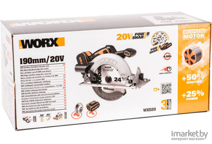 Циркулярная пила Worx WX520