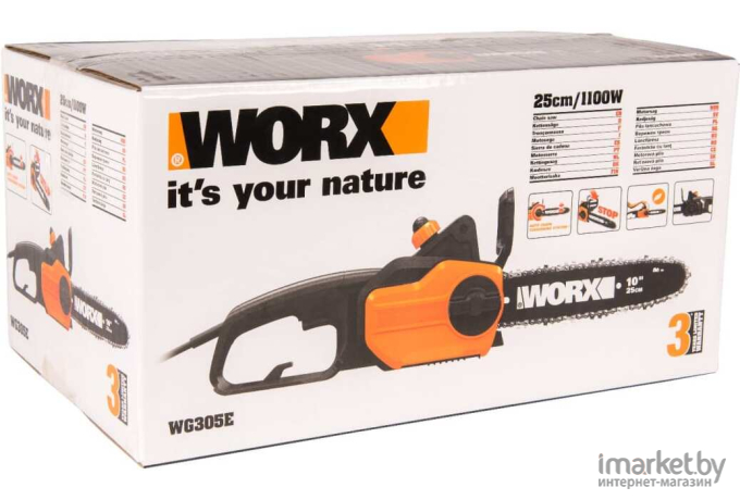 Электропила Worx WG305E